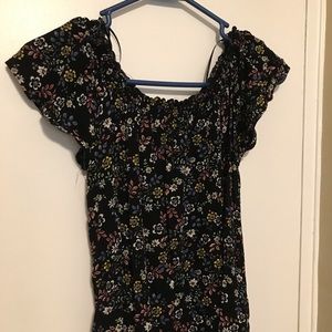 Over the shoulder shirt